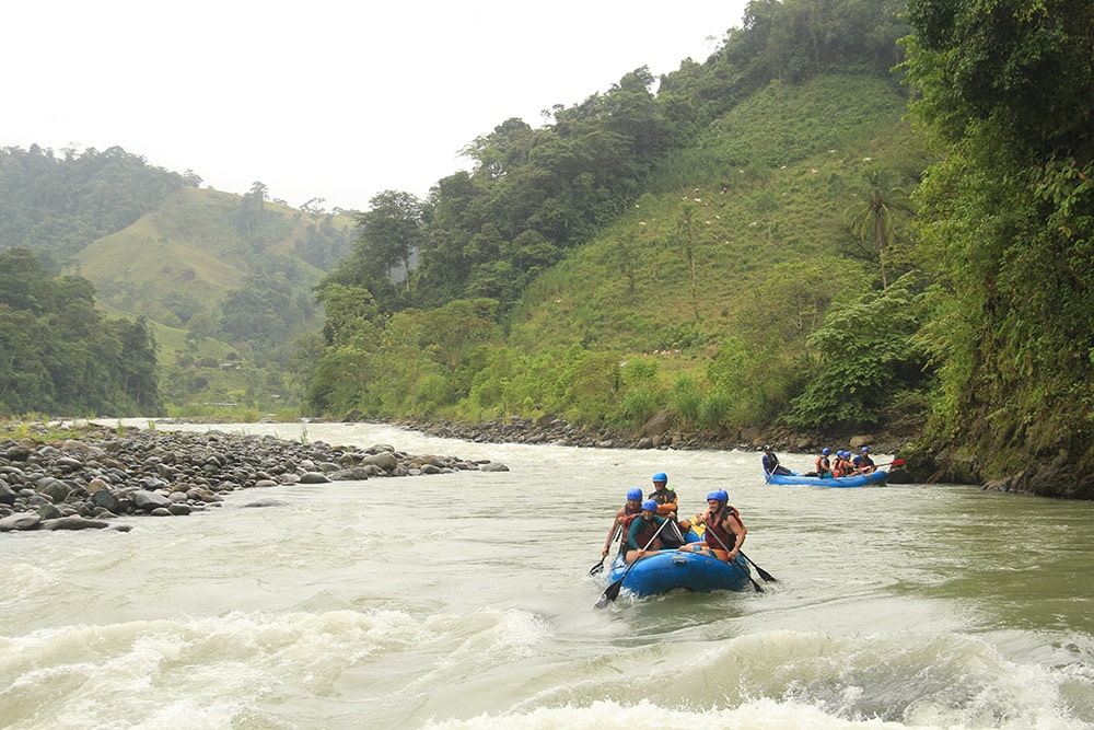 River rafting in Manuel Antonio