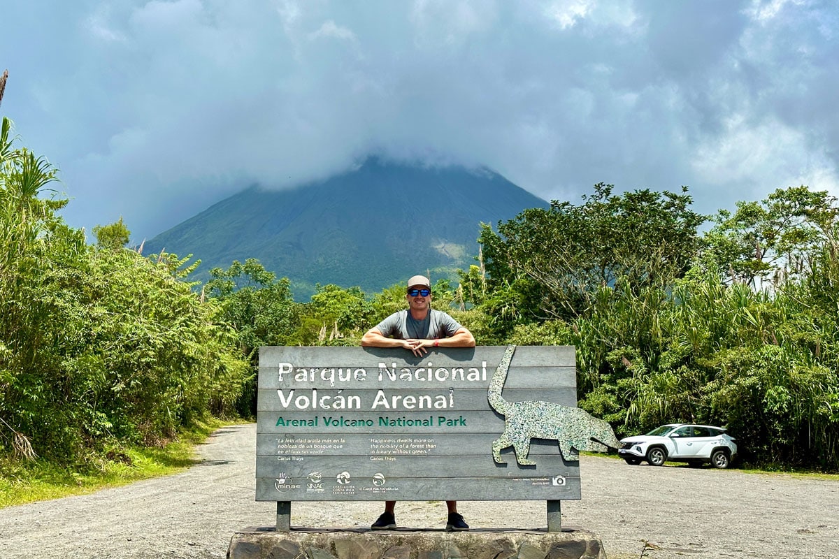 Cody at Arenal Volcano National Park