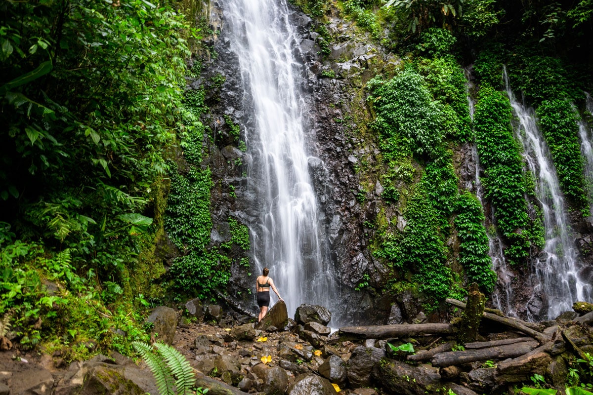 El Tigre Waterfall in Monteverde
