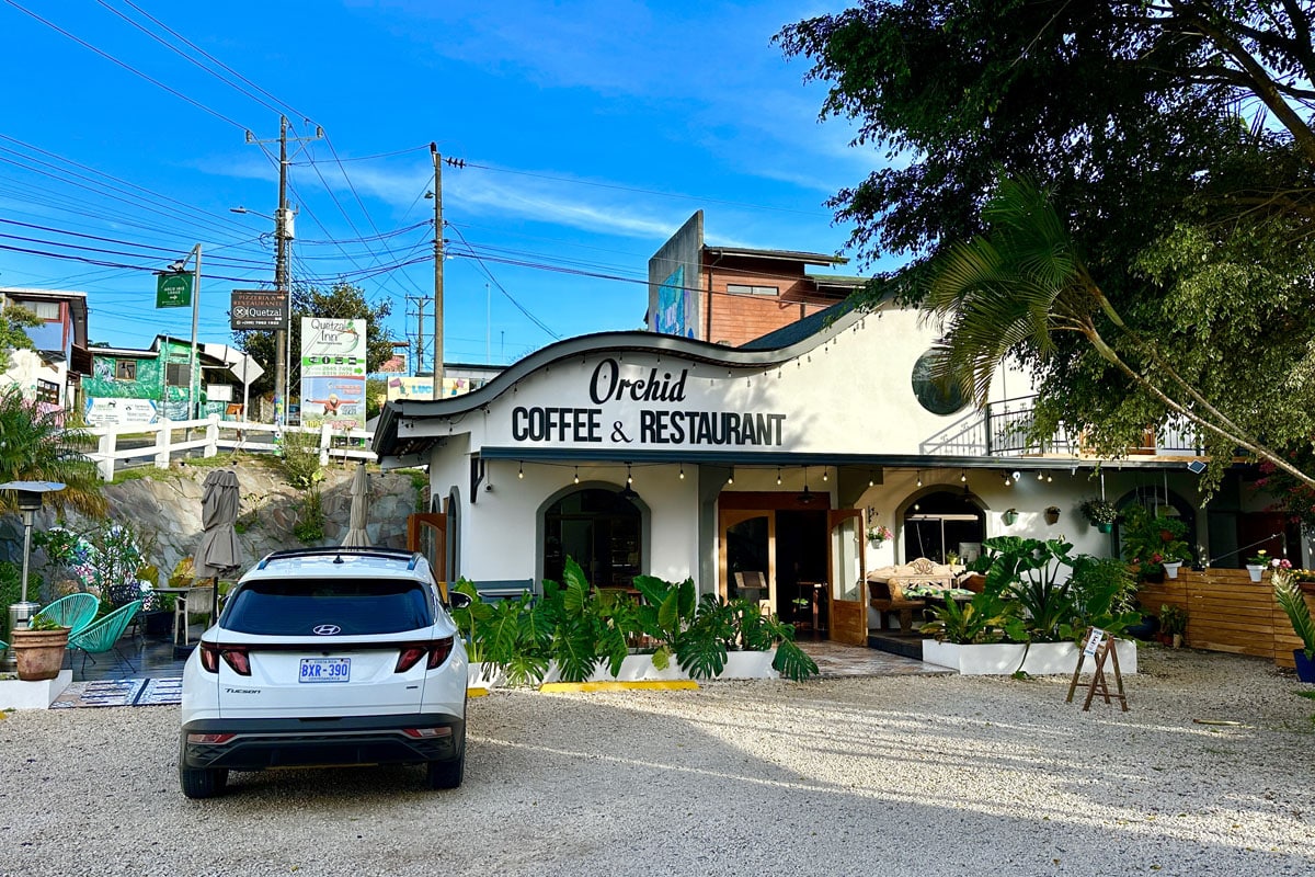 Orchid Cafe in Monteverde